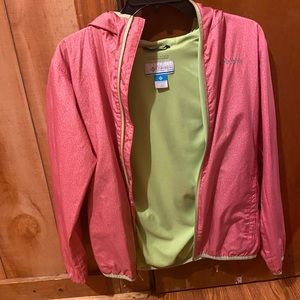 Columbia zip up jacket